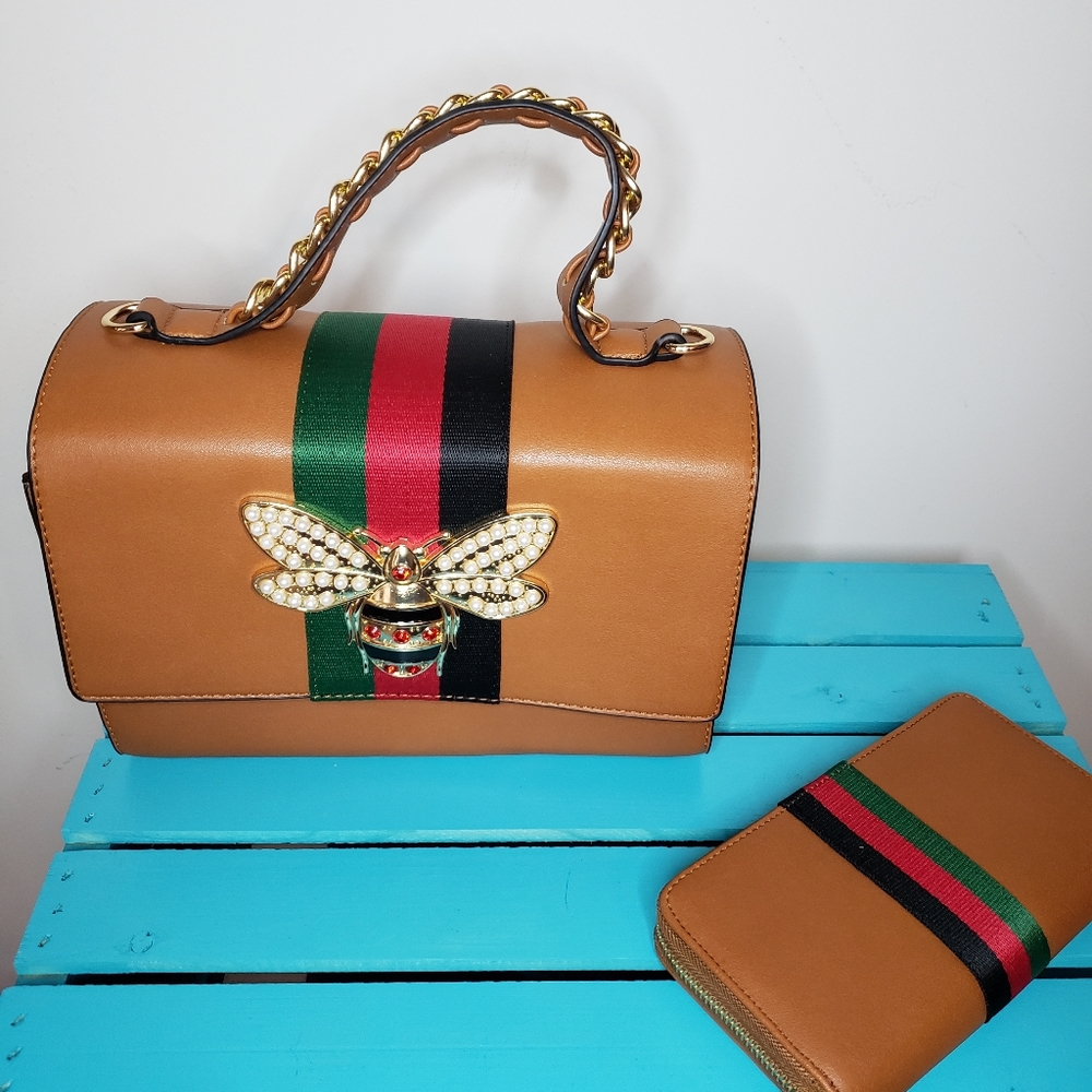 👑🐝 Handbag w/ Wallet